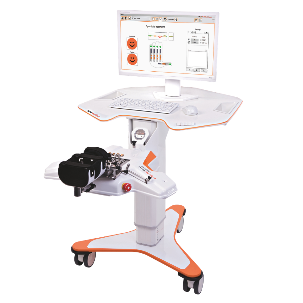 Tyromotion AMADEO hand and finger rehabilitation system