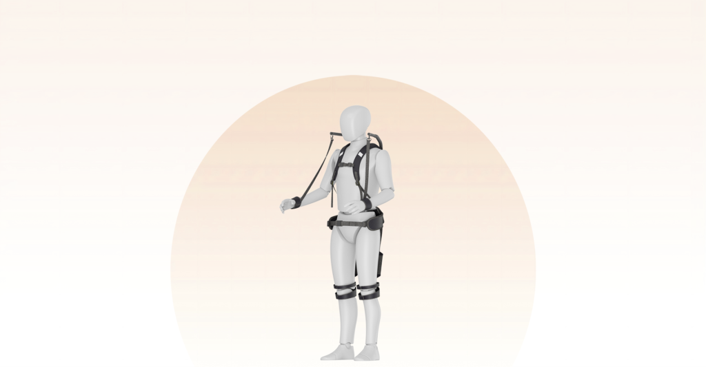 Awaist lumbar-assist exoskeleton