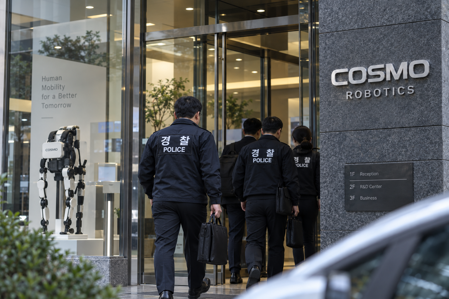 Cosmo Robotics wearable robotics company in South Korea