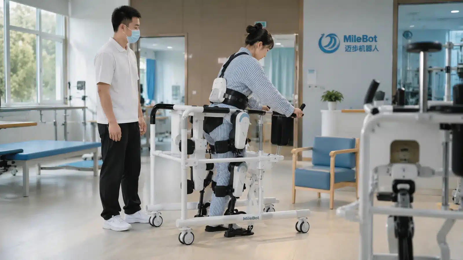 Medical exoskeleton research and rehabilitation in China