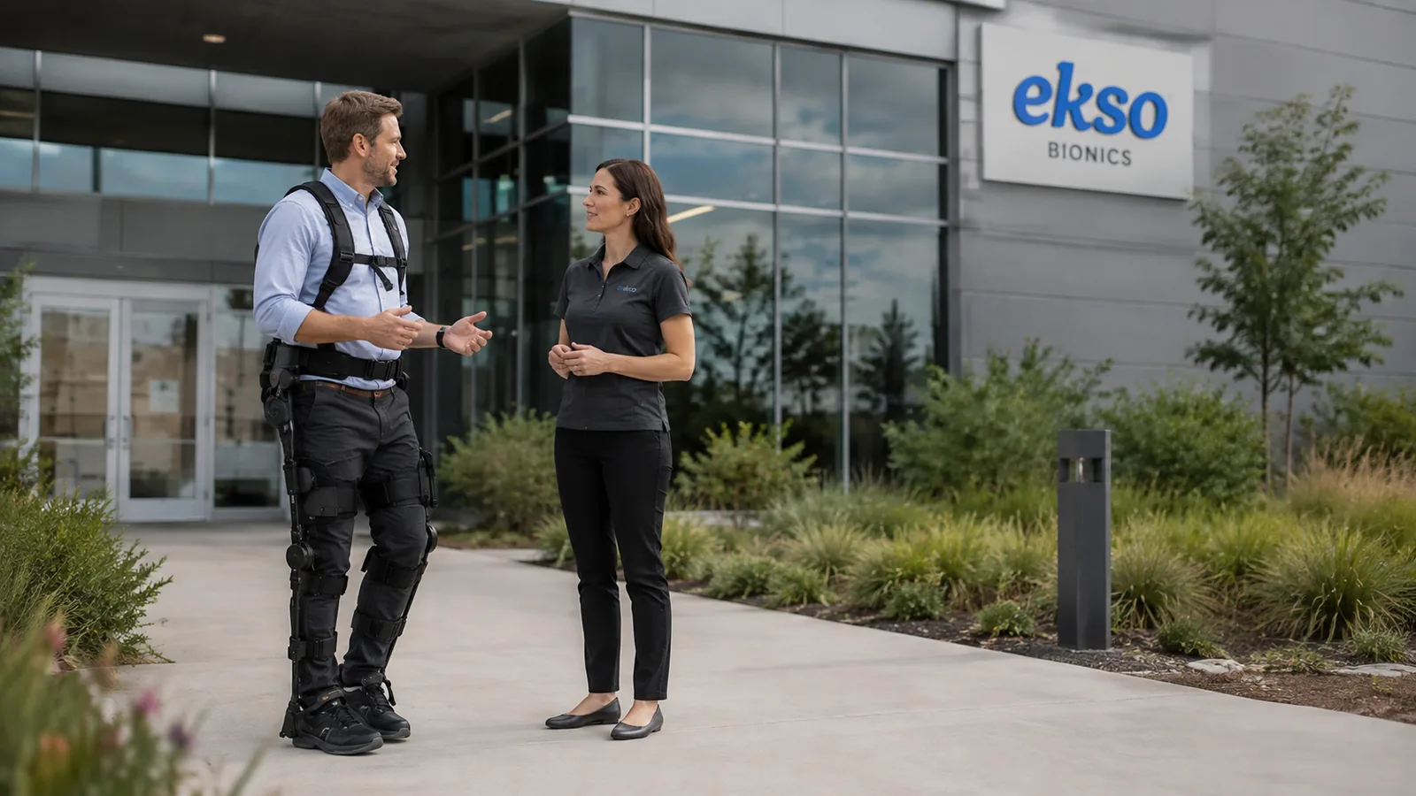 Ekso Bionics exoskeleton technology