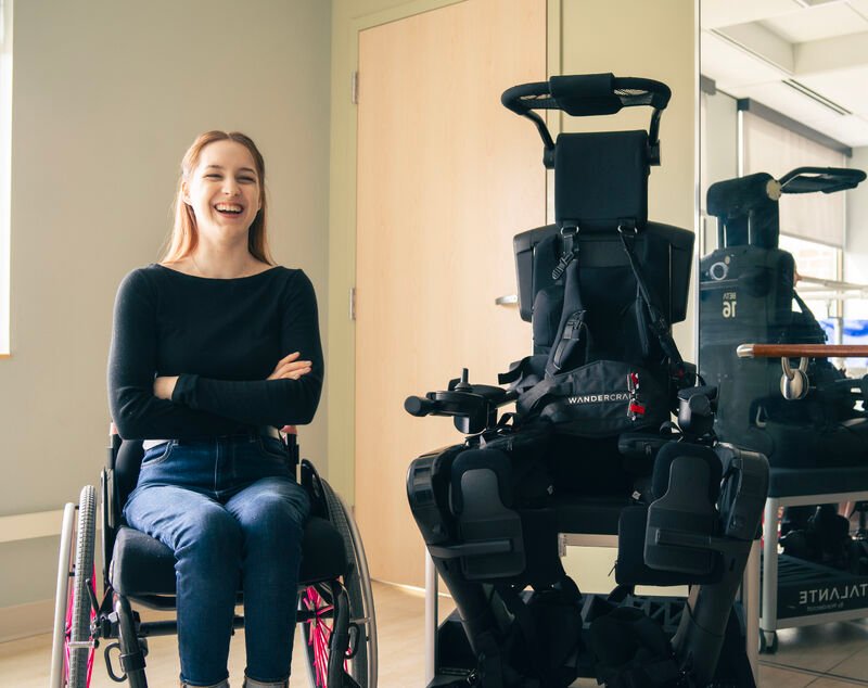Wandercraft and Ekso Bionics medical exoskeleton